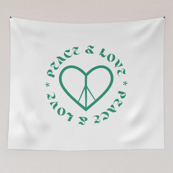 Item preview, Peace and Love designed and sold by Mila L.