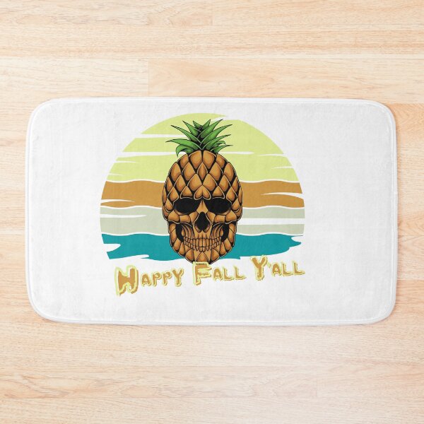 Item preview, Happy Fall Y'all - Vintage Tropical Sunset - Pineapple - BEACH LOVE - Sunset Chaser designed and sold by Sun Sand & Sea Art.