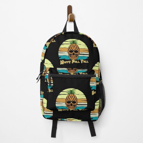 Item preview, Happy Fall Y'all - Vintage Tropical Sunset - Pineapple - BEACH LOVE - Sunset Chaser designed and sold by Sun Sand & Sea Art.