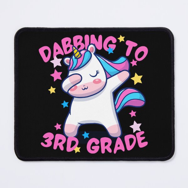 Item preview, Dabbing to 3rd grade cute unicorn designed and sold by reka88.