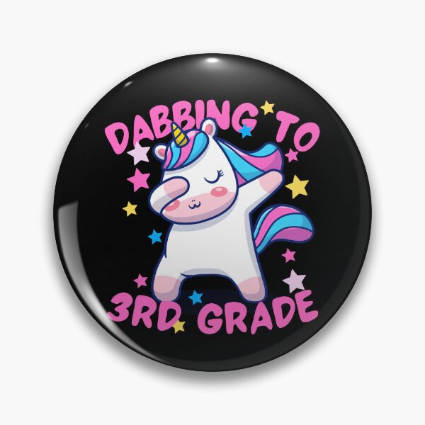 Item preview, Dabbing to 3rd grade cute unicorn designed and sold by reka88.