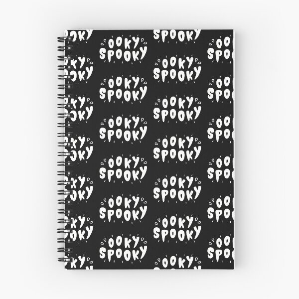 Item preview, Ooky Spooky Halloween Quote Typography designed and sold by planetRM.
