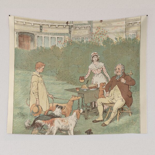 Item preview, The Farmer’s Boy Pl.7 (1887) Randolph Caldecott designed and sold by TeeARTHY.