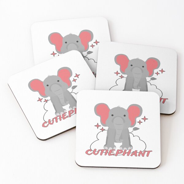 Item preview, Cutiephant - cute elephant designed and sold by Sticker-Palace-.