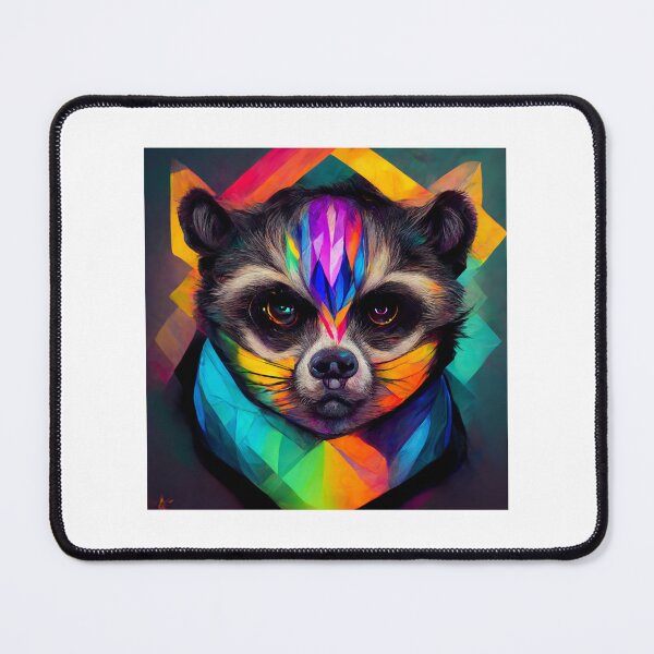 Item preview, Prismatic Racoon designed and sold by Shr00mDesign.