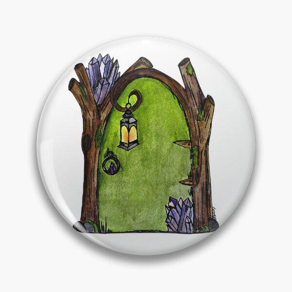 Item preview, Spooky Fairy Door designed and sold by MtnAshFiberArts.