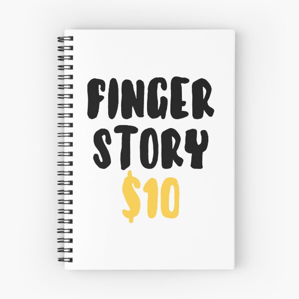 Artikelvorschau, Finger Story $10 - Lustige Fingeramputation entworfen und verkauft von T-shirt For You.