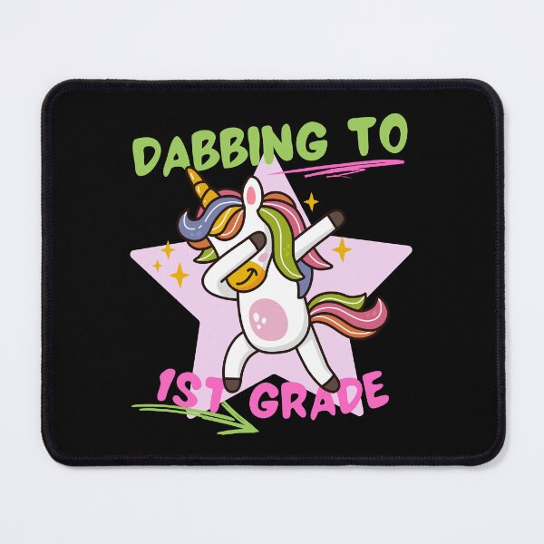 Item preview, Dabbing to 1st grade unicorn star designed and sold by reka88.