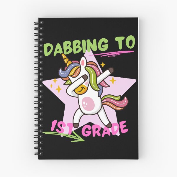 Item preview, Dabbing to 1st grade unicorn star designed and sold by reka88.