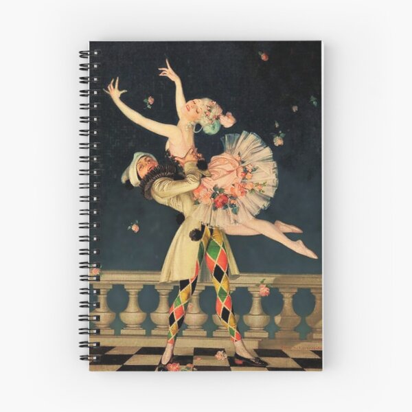 Aperçu de l'œuvre "Arlequin et Columbine" de FX Leyendecker créée et vendue par PatricianneK.