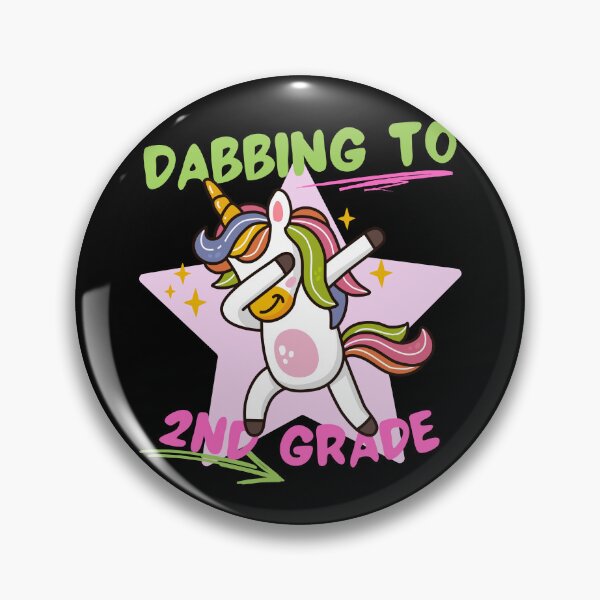 Item preview,  Dabbing to 2nd grade, cute unicorn star designed and sold by reka88.