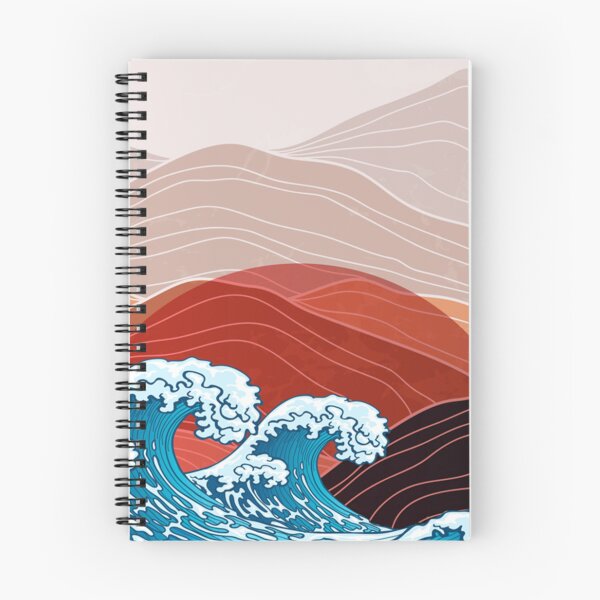 Item preview, Overnight Waves -Japanese waves and mountains- Obey Yourself Now   designed and sold by Josephine-Shop.