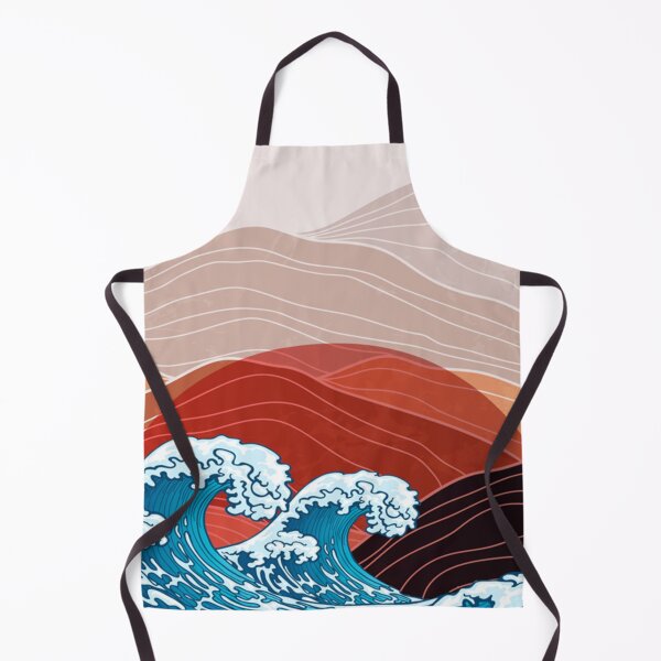 Item preview, Overnight Waves -Japanese waves and mountains- Obey Yourself Now designed and sold by Josephine-Shop.