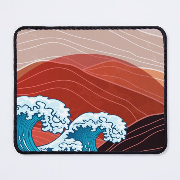 Item preview, Overnight Waves -Japanese waves and mountains- Obey Yourself Now designed and sold by Josephine-Shop.