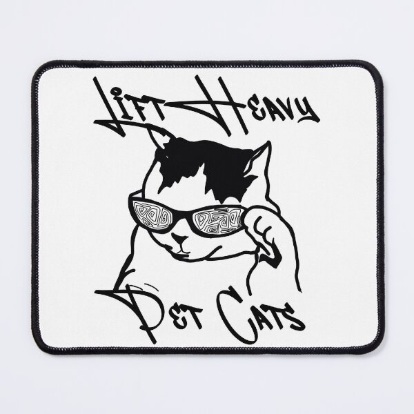 Item preview, Lift Heavy Pet Cats Cool Cat designed and sold by TheWildFlix.