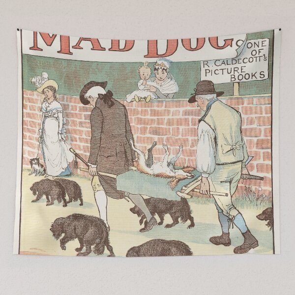 Item preview, The Mad Dog Pl 1 (1887) Randolph Caldecott  designed and sold by TeeARTHY.