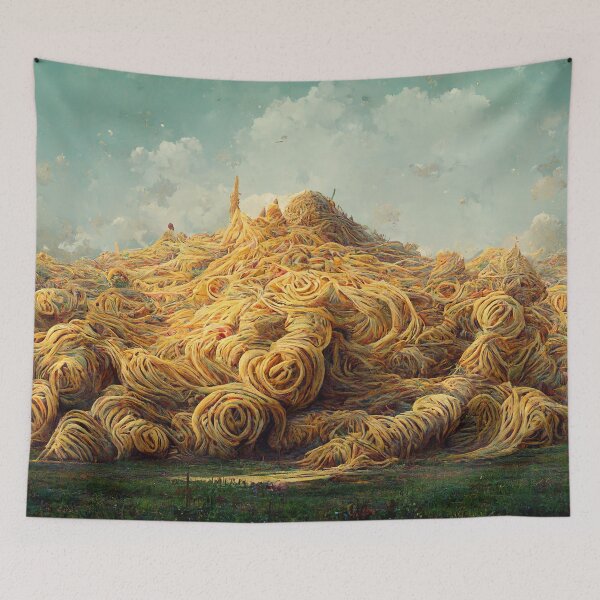 Item preview, The Endless Pasta Problem designed and sold by mikelovesrobots.