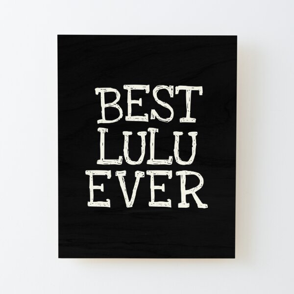 Lulu Name | Art Board Print