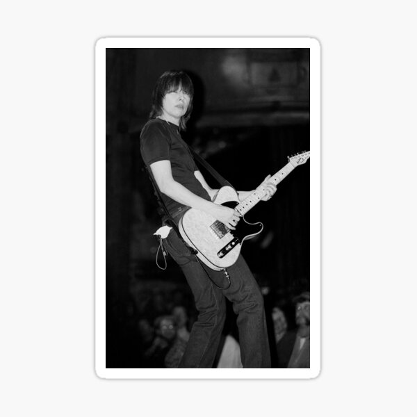 Item preview, Chrissie Hynde - BW Photograph designed and sold by ConcertImages.