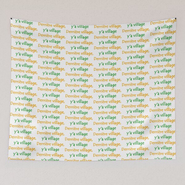 Item preview, Derrière Village y'a Village Cote d'Ivoire Ivory Coast Street Slang Quote designed and sold by Tony Cisse.