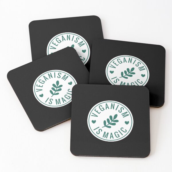 Item preview, Veganism Is Magic Funny Vegan Activist Gift designed and sold by AboveTheVillage.