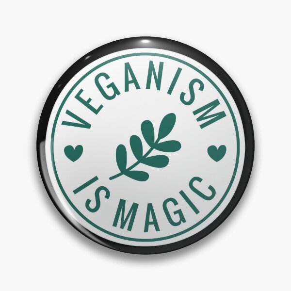 Item preview, Veganism Is Magic Funny Vegan Activist Gift designed and sold by AboveTheVillage.
