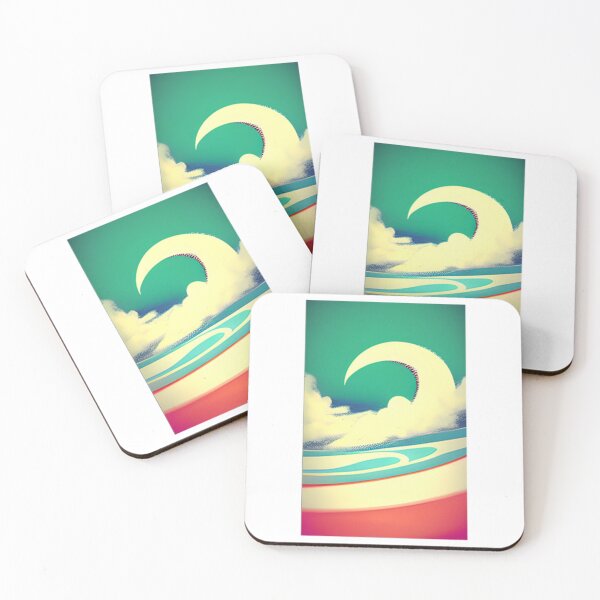 Item preview, overnight waves - Art Made By AI   designed and sold by Josephine-Shop.