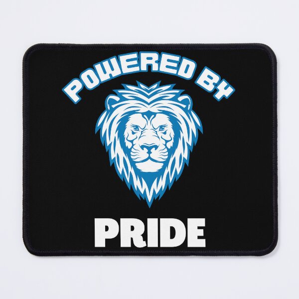 Item preview, Powered By Pride - Detroit Lions designed and sold by peacefulcreator.