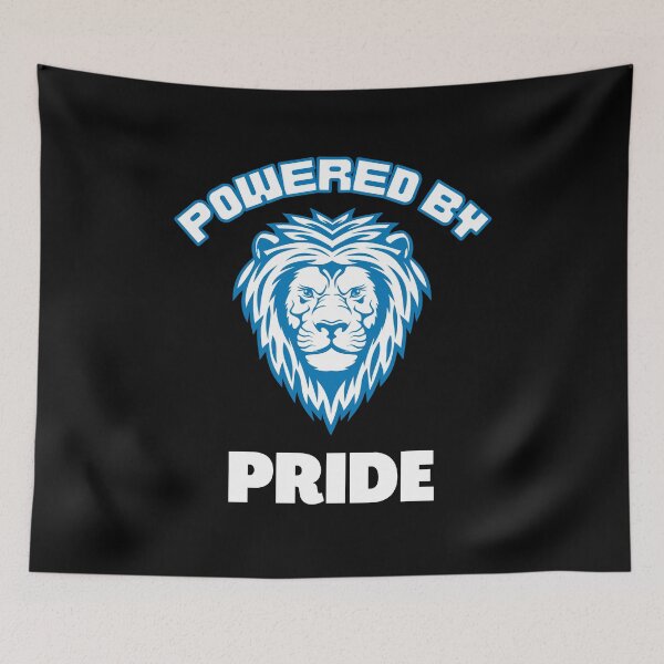 Item preview, Powered By Pride - Detroit Lions designed and sold by peacefulcreator.