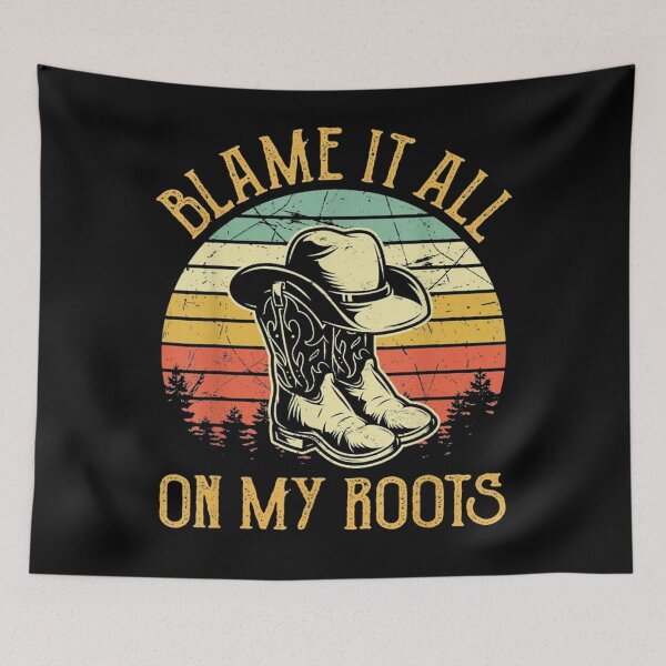 Item preview, Blame It All On My Roots designed and sold by Susan Netto.