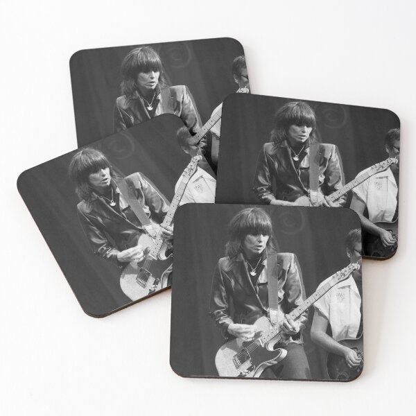 Item preview, Chrissie Hynde - BW Photograph designed and sold by ConcertImages.
