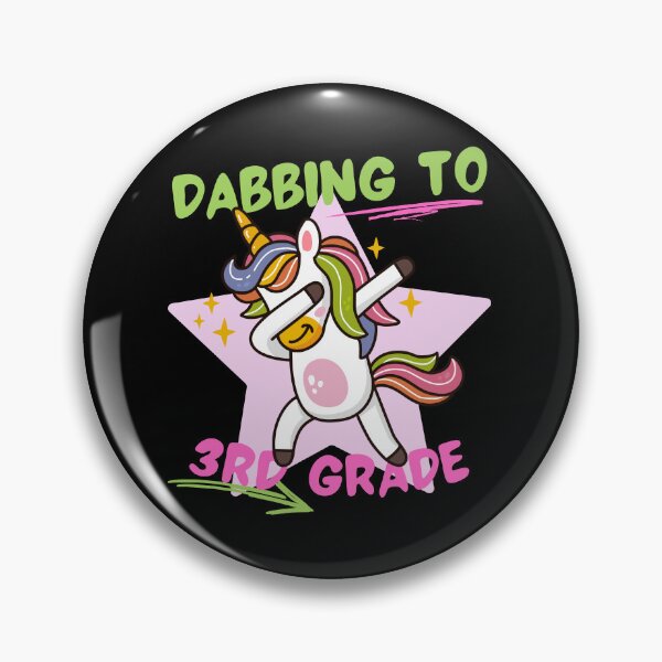 Item preview, Dabbing to 3rd grade cute unicorn star designed and sold by reka88.