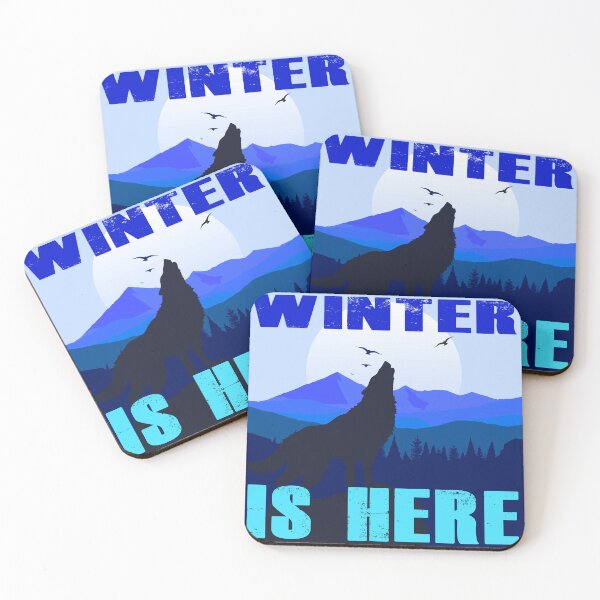 Item preview, Winter is Here - Retro Colors 4 designed and sold by Art-by-Geoff.