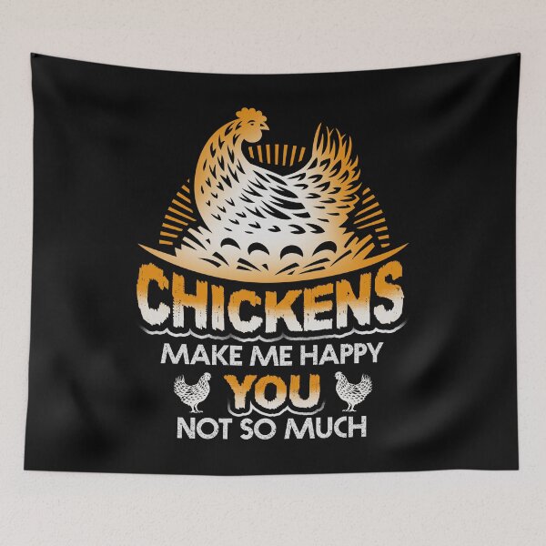 Item preview, Chickens Make Me Happy designed and sold by LarkDesigns.