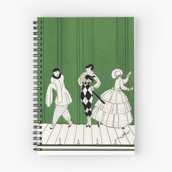 Item preview, “The Dance of Nijinski” Ballet Design by George Barbier designed and sold by PatricianneK.