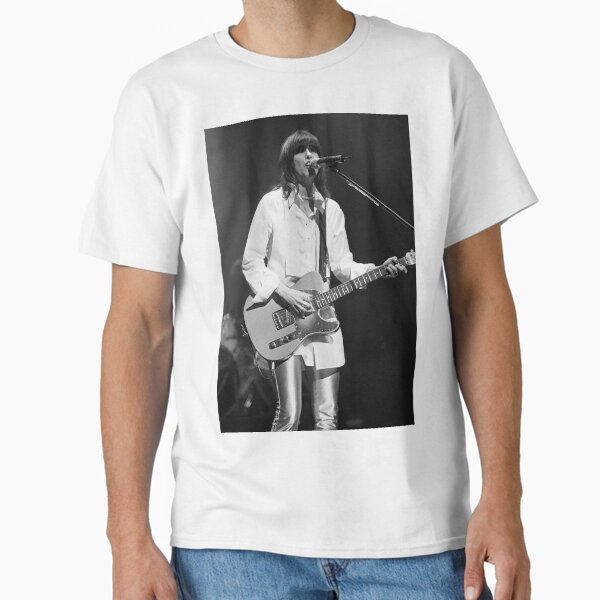 Item preview, Chrissie Hynde - BW Photograph designed and sold by ConcertImages.
