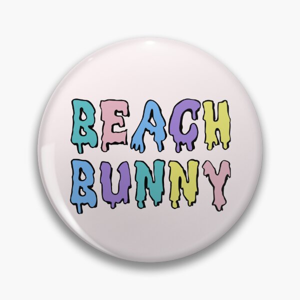 Item preview, Beach Bunny sticker designed and sold by Nics-designs.