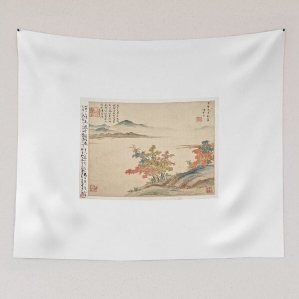 Item preview, Autumn Landscape, leaf from Album for Zhou Lianggong designed and sold by P0kker.