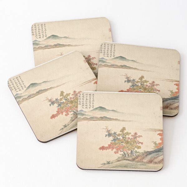 Item preview, Autumn Landscape, leaf from Album for Zhou Lianggong designed and sold by P0kker.