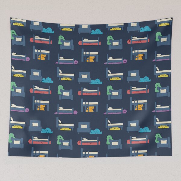 Item preview, Monsters At The Bed Store designed and sold by HandsOffMyDinosaur.