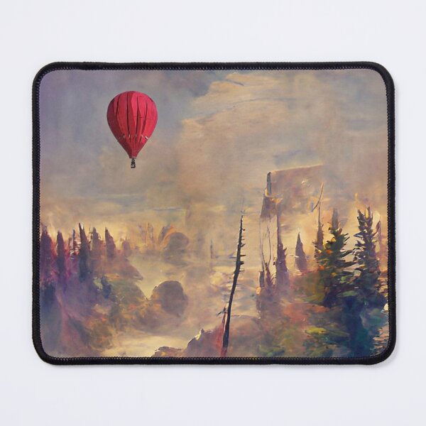 Item preview, Hot air balloons inspired by Bob Ross Artwork designed and sold by TomxYoung.