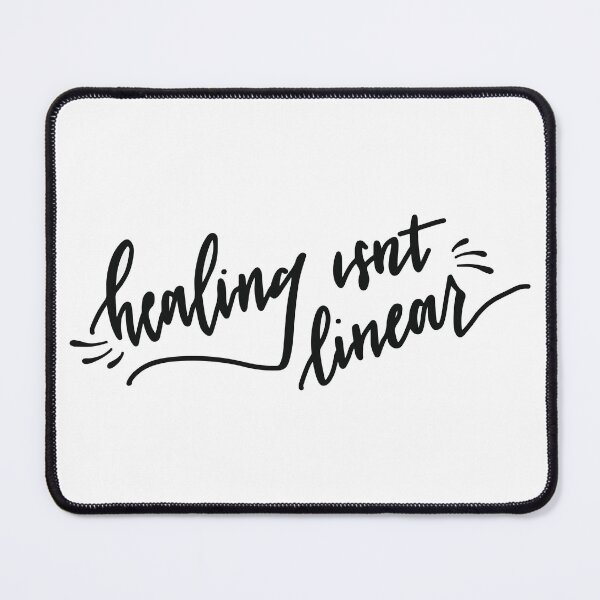 Item preview, healing isn't linear designed and sold by artbygussie.