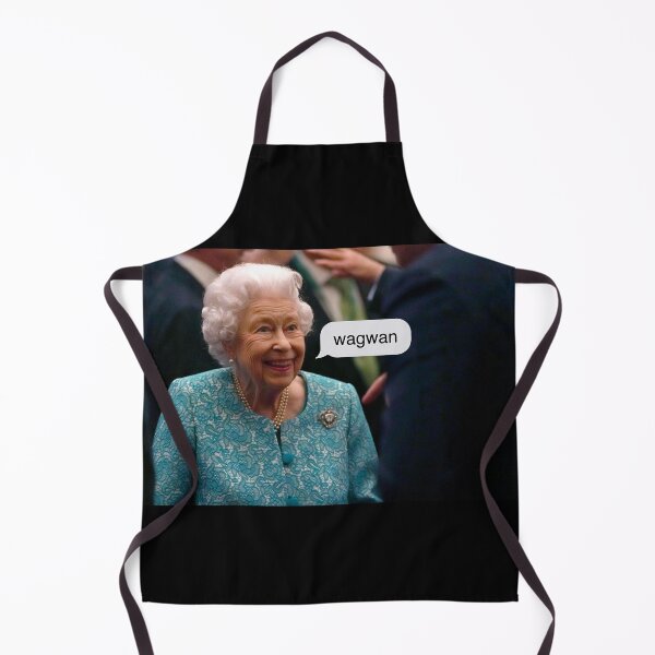 Item preview, Queen Elizabeth "wagwan" designed and sold by emiliapapaya.