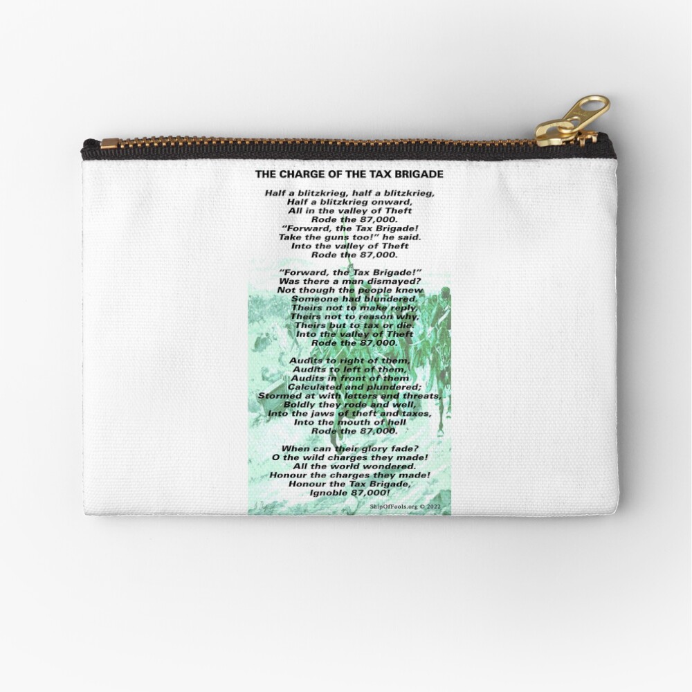Item preview, Zipper Pouch designed and sold by ShipOfFools.