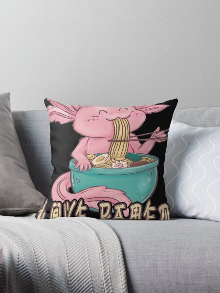 Vista previa del artículo con la obra «Anime Axolotl Love Eating Ramen Noodles Anime Gift Niñas Adolescentes Adultos», diseñado y vendido por Countrysmart.