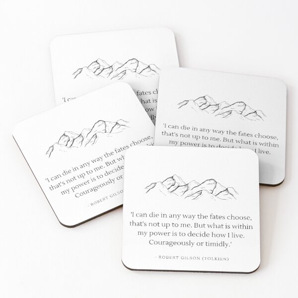 Item preview, Quote on courage designed and sold by Sunbirds.