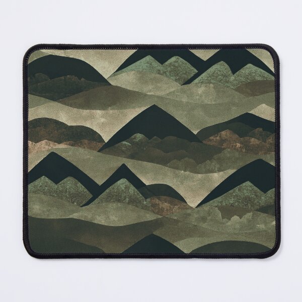 Item preview, Green Mountains at night -  Watercolors designed and sold by Fezdani.