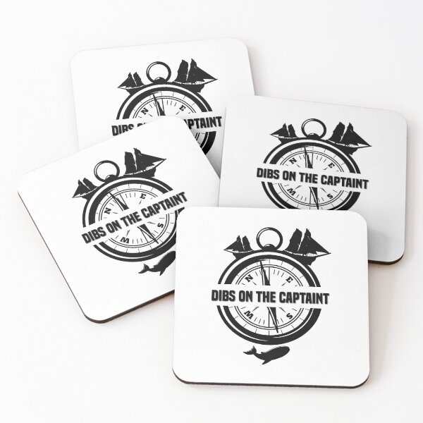 Item preview, Dibs on the captain | Gift idea For boat captain | sea captain designed and sold by Yobeli.