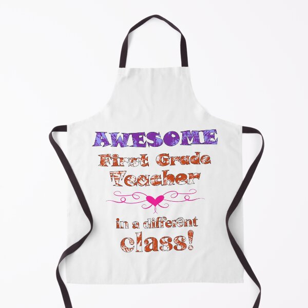 Item preview, AWESOME First Grade Teacher ? in a different class! designed and sold by captainpeter.