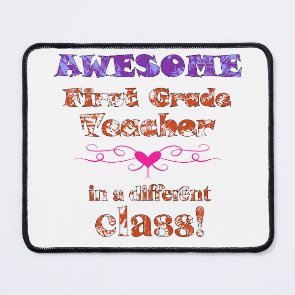 Item preview, AWESOME First Grade Teacher ? in a different class! designed and sold by captainpeter.
